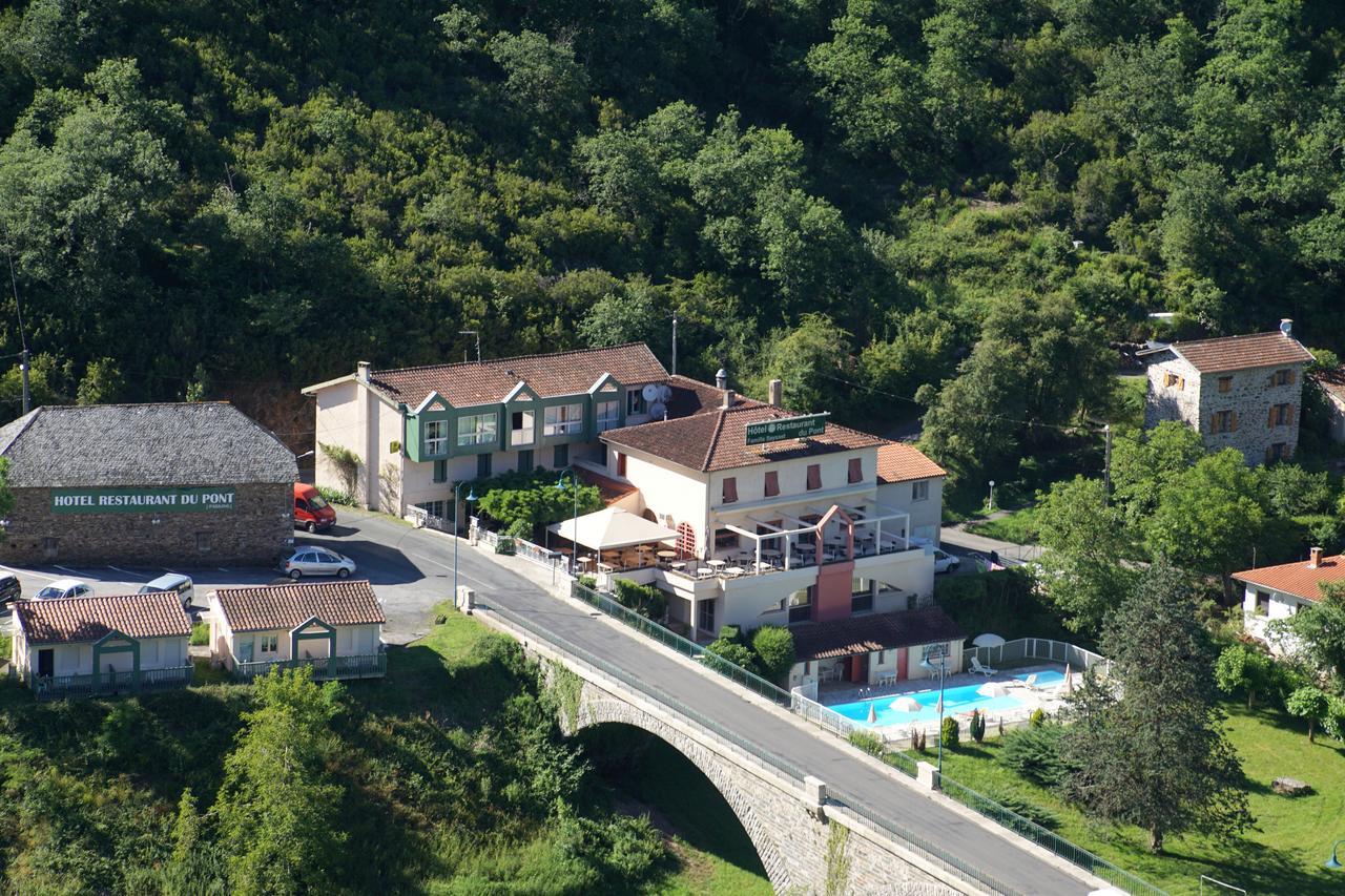 Logis Hotel Restaurant Du Pont Ambialet Eksteriør bilde