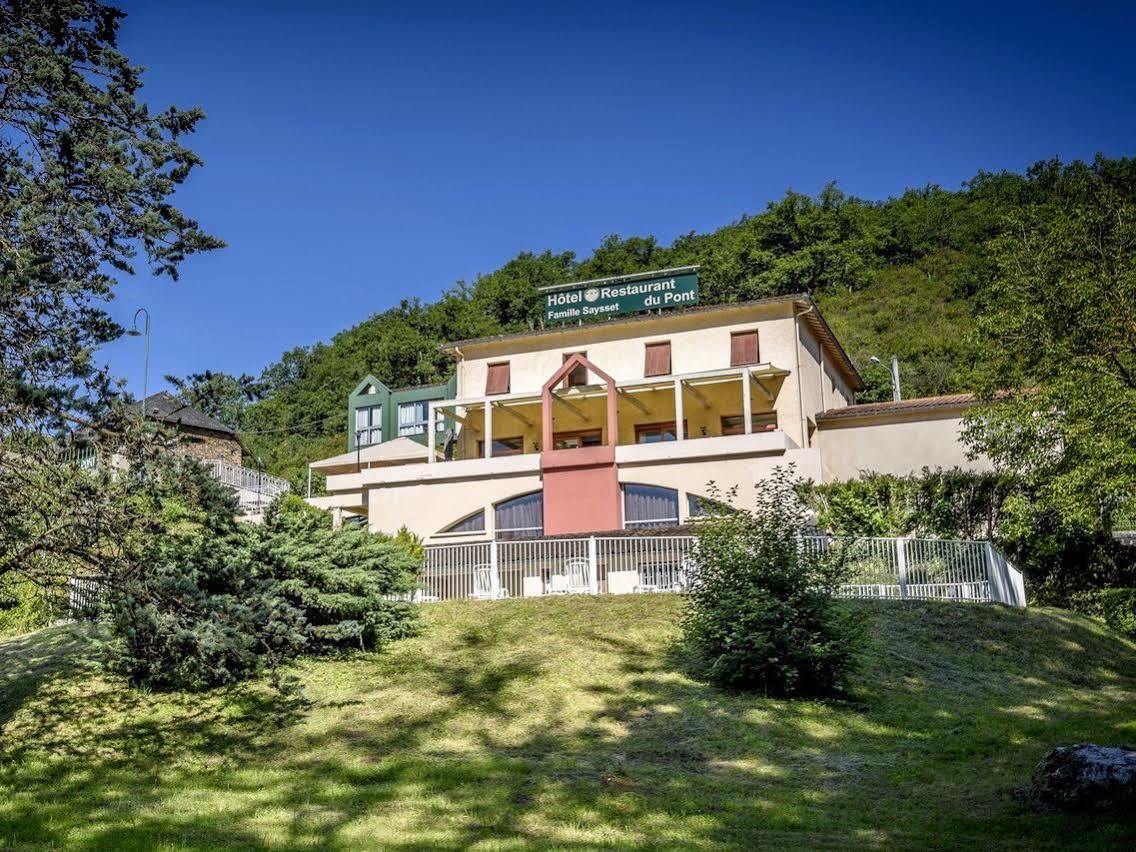 Logis Hotel Restaurant Du Pont Ambialet Eksteriør bilde