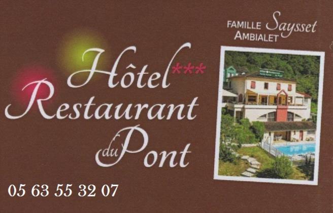 Logis Hotel Restaurant Du Pont Ambialet Eksteriør bilde
